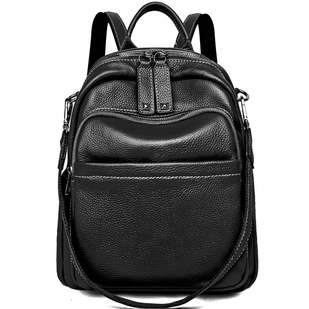 Genuine Leather Backpack Purse Anti Theft Convertible Soft ^_^